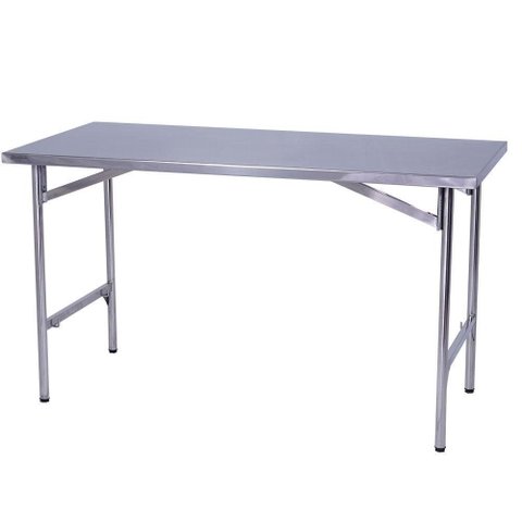 Mesa de Manipulação Inox 180x60cm Benfati Tb 1 1/4" sem Paneleiro