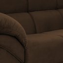 Ver imagem 5 de Conjunto Sofá Windsor Velut Marrom 3 e 2 Lugares 2,04m e 1,59m - King House