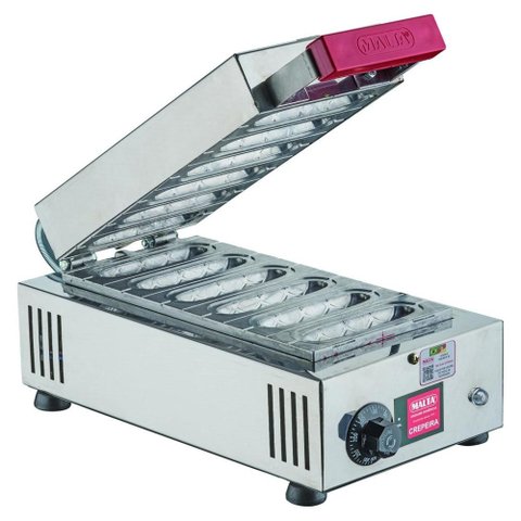 Crepeira Elétrica Malta 6 Cavidades 1500W 127V