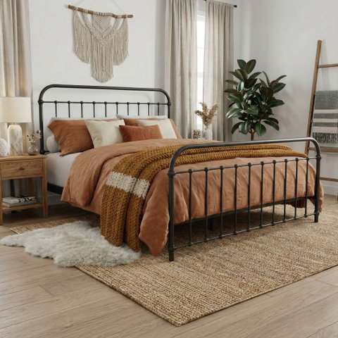 Cama de Ferro Patente Casal Comum
