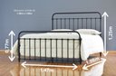 Ver imagem 6 de Cama de Ferro Patente Casal Comum