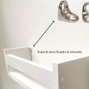 Ver imagem 2 de Prateleira Branca para Banheiro Mariá 100% Mdf - Multiuso (com Buchas e Parafusos)