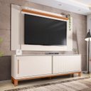 Ver imagem 7 de Painel para TV 65 pol e Rack Bancada 180cm Lucca Off/Freijó C01 - Mpozenato