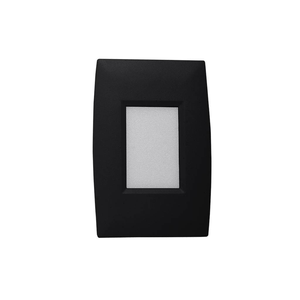 Balizador Led Lumo Ip65 2w 3000k Preto Mb Led