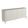 Balcão Buffet 180cm Porta Lisa 100% Mdf com Pés em Metal - 1
