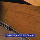 Ver imagem 5 de Guarda Roupa Casal de Correr Ripado com Espelho 3 Portas 6 Gavetas 100% MDF São Paulo