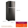 Geladeira Brastemp Frost Free Duplex 463 Litros Black Inox Fresh Box - Brm55fe - 5
