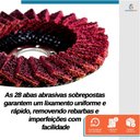 Ver imagem 4 de Disco Flap com Manta 5" Media Vermelha Ideal para Desbaste Lixar Polir Aço Aluminio Metais - Starfer