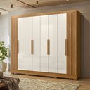 Ver imagem 1 de Guarda-roupa Casal 8 Portas 4 Gavetas Diplomata Moval