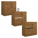 Ver imagem 5 de Guarda Roupa Casal Prime 1684 Cômoda 8000 e Multiuso 6020 Freijó Baunilha - Araplac