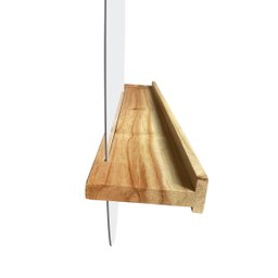 Espelho Funcional Shelf Pinus 66x52cm Orgânico G - 3