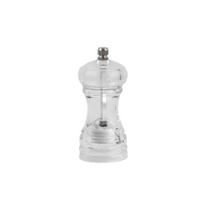 Moedor Gourmet Acrilico e Ceramica 16 Cm - Sal - Pimenta Mimo