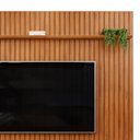 Ver imagem 3 de Bancada Cher e Painel Trento para Tv até 65 Polegadas 250x240cm Off White Freijó- Mabe Magazine