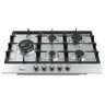 Cooktop à Gás midea inox com Mega Chama 5 Bocas Cyb5b - Bivolt - 5