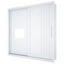 Ver imagem 2 de Guarda Roupa de Casal Trianon 2 Portas de Correr Branco