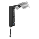 Ver imagem 2 de Chuveiro Elétrico Ducha Digital Falls Preta Metalizada Hydra 127V 5500W