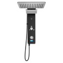 Ver imagem 3 de Chuveiro Elétrico Ducha Digital Falls Preta Metalizada Hydra 127V 5500W