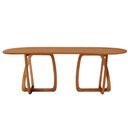 Ver imagem 2 de Mesa para Sala de Jantar Flora 180cm Tampo Orgânico Laminado