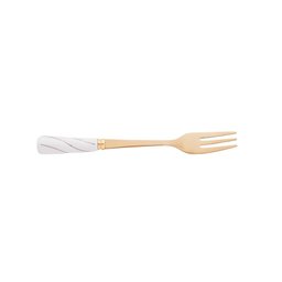 4 Garfos para Aperitivo Wolff de Aço Inox Branco - 3