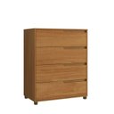 Ver imagem 4 de Quarto Casal com Guarda-roupa 6 Portas, 1 Cômoda e 2 Mesas de Cabeceira Newton
