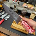 Ver imagem 6 de Faca Artesanal Internacional 10' Inox Cabo Resina Cortes Churrasco Carne Zanline