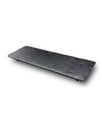 Ver imagem 2 de Travessa Melamina Sushi/sashimi Retangular 31x10x1,8cm Preto - Mezza