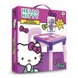 Mesinha Infantil C/ Cadeirinha E Boneca Hello Kitty 0190 - 4