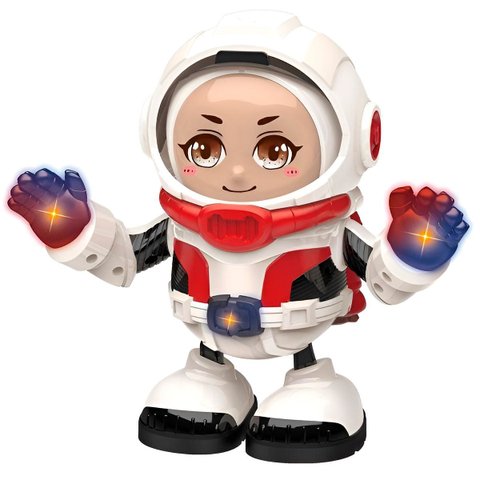 Robô Astronauta Dançarino Luz Som e Diversão para Crianças