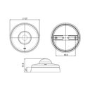 Ver imagem 2 de Sensor de Presença Margirius Plus Mpt-70esf de Embutir / Sobrepor Teto Bivolt