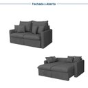 Ver imagem 5 de Sofá Cama Retrátil e Reclinável 180cm Colibri CabeCasa MadeiraOriginals