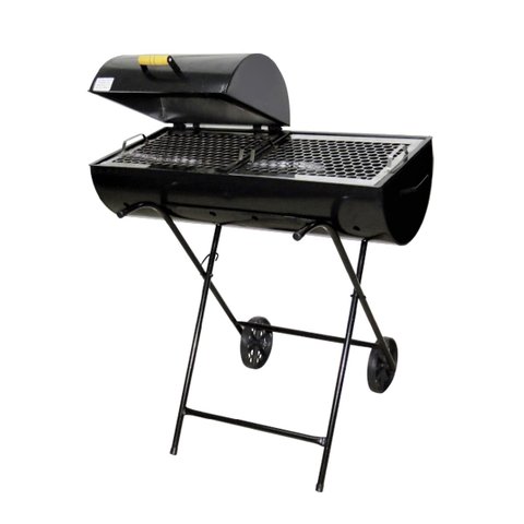 Churrasqueira Mega Grill Mista Grelha e Carrinho 92x78x30cm Duralar F016MOM