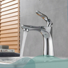 Torneira Banheiro e/ou Lavabo em Metal Aço Inox com Misturador Monocomando de Bancada Cromada - Mode - 2