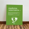 Kit 3 Quadro Decorativo Medicina Veterinária Clinica Quarto 40x28 - 7