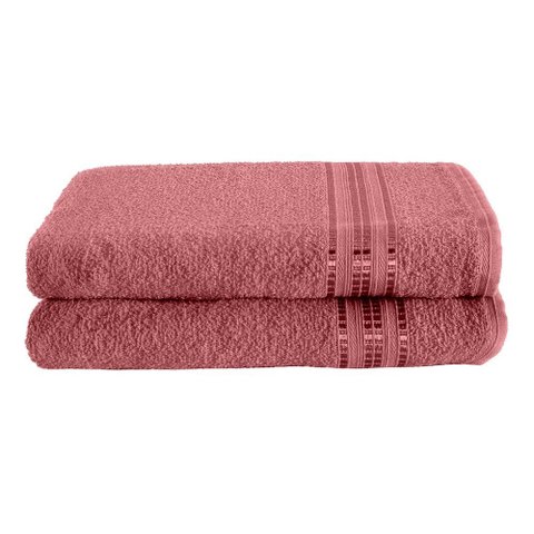 Kit 2 Toalhas de Banho 100% Algodão Linea:pitaia