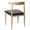 Ver imagem 4 de Kit 2 Cadeiras Elbow Chair Carina Anm6610f Anima Office Aço com Revestimento que Imita Madeira