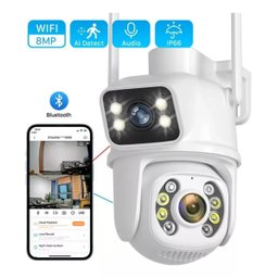 Câmera Wifi Externa Dupla Visão 6mp Prova Dágua Icsee Infrav - 4