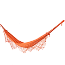 Ver imagem 3 de Rede de Dormir Descanso Casual Pernambucana Laranja