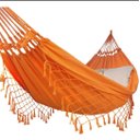 Ver imagem 1 de Rede de Dormir Descanso Casual Pernambucana Laranja