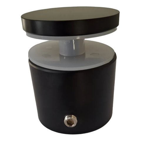 Prolongador Botton Inox 304 Vidro Guarda Corpo 30x40mm Preto