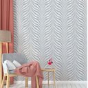 Ver imagem 1 de Papel de Parede 3D Abstrato Tipo Dobradura-60x300cm