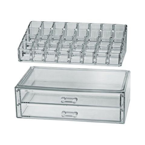 Gaveteiro Organizador Batom Maquiagem Make Pincel Niquelart