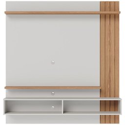 Painel Home Suspenso Tv 65 Polegadas Juriti Off White Matte Freijo Clb - 7