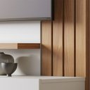 Ver imagem 2 de Painel Home Suspenso TV 65 Polegadas Juriti Off White Matte Freijo Colibri