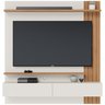 Painel Home Suspenso Tv 65 Polegadas Juriti Off White Matte Freijo Clb - 8
