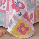 Ver imagem 4 de Kit Cobre Leito Colcha Bouti Solteiro Infantil 2 Peças - Love - 100% Poliéster