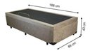 Ver imagem 4 de Cama Box Solteiro Corino com Baú Bege – Blindada, Reforçada e com Pistão a Gás – So1clique