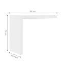 Ver imagem 2 de Jogo Escritório Completo Dagenham Carvalho Branco