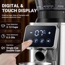 Ver imagem 4 de Amzchef Moedor de Café com 24 Níveis de Moagem e Painel de Controle Led