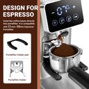 Ver imagem 2 de Amzchef Moedor de Café com 24 Níveis de Moagem e Painel de Controle Led