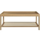 Ver imagem 4 de Conjunto Mesa de Centro e Mesa Lateral para Sala Pés Madeira Moss A03 Hanover Roble - Lyam Decor